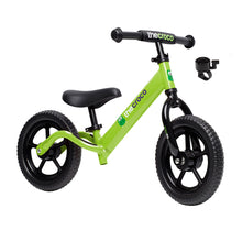 Load image into Gallery viewer, Ultralight (Aluminium) Balance Bike Green