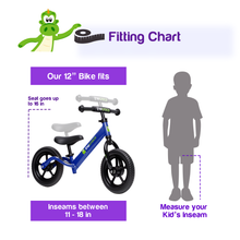 Load image into Gallery viewer, Ultralight (Aluminium) Balance Bike Blue