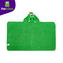 Load image into Gallery viewer, Dinosaur Premium Hooded Towel
