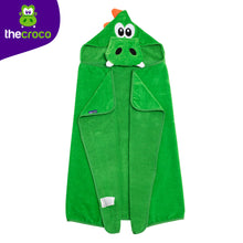Load image into Gallery viewer, Dinosaur Premium Hooded Towel