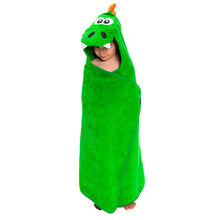 Load image into Gallery viewer, Dinosaur Premium Hooded Towel