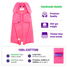 Load image into Gallery viewer, Bunny Premium Hooded Towel